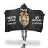 Personalized Fearless Lion Hooded Blanket - Praz