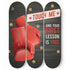 Skaterboard Touch Me Boxing - Canvas Wall Art Gift