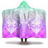 Colorful Elephant Mandala Hooded Blanket