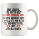 Personalized Catahoula Leopard Dog Archer & Charlie Mom Jessika Coffee Mug (11 oz)