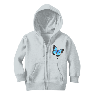 Butterfly Classic Kids Zip Hoodie