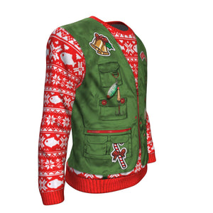 Merry Fishmas Christmas Ugly Sweatshirt