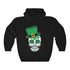Sugar Skull Patrick's Day St Patrick Unisex Hoodie Hooded Sweatshirt