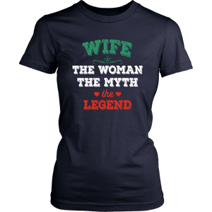 Wife The Woman The Myth The Legend Women Shirt