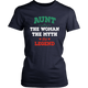 Aunt The Woman The Myth The Legend District Women Shirt - Freedom Look