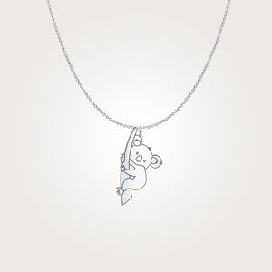 Koala Sterling Silver Necklace