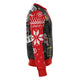 Santa Biker Ride Sweatshirt Funny Ugly Christmas Jacket Sweater