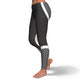 Hexagonal Printed Leggings - Black