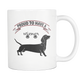 Lil Weiners - Weeny Dog Lovers - Weiner Mom Dad Grandpa Grandma Mug - Great Gift For Wiener Owner - Freedom Look