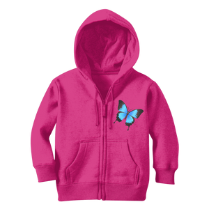 Butterfly Classic Kids Zip Hoodie