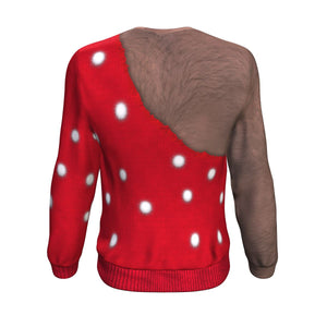 Funny Rudolph Ugly Christmas Sweater (Dark Skin) - Freedom Look