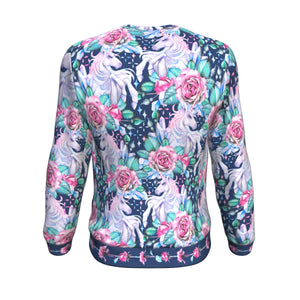 Unicorn & Roses Sweatshirt For Men & Women