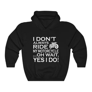 Motorcycle Rider Biker Unisex Hoodie Riding Everyday Hooded Sweatshirt