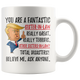 Funny Fantastic Sister-In-Law (Sister In Law) Trump Coffee Mug (11 oz)