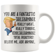 Funny Fantastic Tax Examiner Coffee Mug, Tax Examiner Trump Gifts, Best Tax Examiner Birthday Gift, Tax Examiner Christmas Graduation Gift