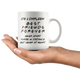 Personalized Best Friends Forever Never Apart De & Darleen Mug (11 oz)