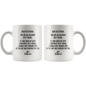 Personalized Best Friend Coffee Mug - Bestfriend Bestfriend (11 oz)