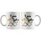 4th Wedding Anniversary Gift For Him And Her, 4th Anniversary Mug For Husband & Wife, 4 Years Together, Married 4 Years, 4 Years With Her (11 oz )