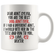 Personalized Dog Dexter Aunt Sylvia Coffee Mug (11 oz)