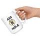 Funny Ass Hole Donkey Coffee Mug (15 oz)