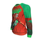 Braaap Funny Meme Motocross Santa Sweatshirt - Freedom Look