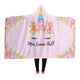 Mia Isana Hall - Personalized Unicorn Hooded Blanket