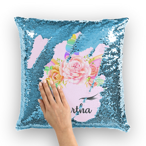 Martha - Unicorn Pillow Sequin Cushion Cover
