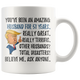 Funny Amazing Husband For 51 Years Coffee Mug, 51st Anniversary Husband Trump Gifts, 51st Anniversary Mug, 51 Years Together With My Hubby