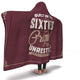 Built In The Sixties Hooded Blanket - Freedom Look