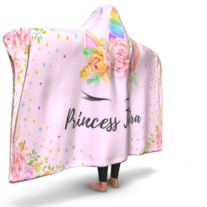 Unicorn Hooded Blanket - Princess Tahira