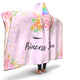 Unicorn Hooded Blanket - Princess Tahira