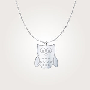Owl - The Cutest Sterling Silver Necklace