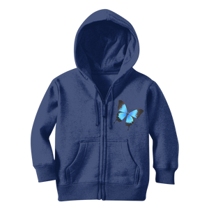 Butterfly Classic Kids Zip Hoodie