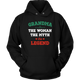 Grandma The Woman The Myth The Legend Unisex Hoodie