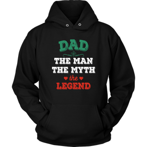 Dad The Man The Myth The Legend Unisex Hoodie - Freedom Look