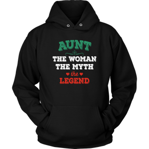 Aunt The Woman The Myth The Legend Unisex Hoodie - Freedom Look
