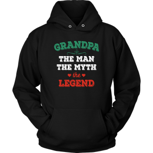 Grandpa The Man The Myth The Legend Unisex Hoodie