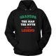 Grandpa The Man The Myth The Legend Unisex Hoodie