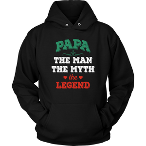 Papa The Man The Myth The Legend Unisex Hoodie