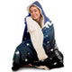 Personalized Capricorn Horoscope Zodiac Star Sign Hooded Blanket