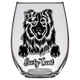 BootyTwat Australian Shepherd Dog Stemless Wine Glass
