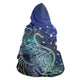 Personalized Cancer Horoscope Zodiac Star Sign Hooded Blanket