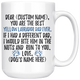 Personalized Best Yellow Labrador Dog Dad Coffee Mug (15 oz)
