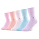 5 Pairs High-Quality Women Cotton Socks - Freedom Look