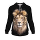 Lion Head All Over Hoodie