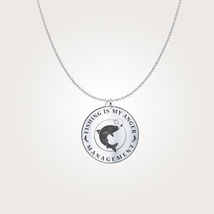 A Fisher Man Sterling Silver Necklace - Freedom Look