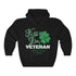 Kiss Me Veteran Patrick's Day St Patrick Unisex Hoodie Hooded Sweatshirt