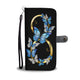 Premium Hand Crafted Black Butterfly Infinity Phone Case + Wallet