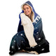 Personalized Virgo Horoscope Zodiac Star Sign Hooded Blanket