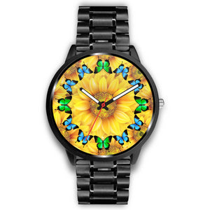 Sunflower Butterfly Awesome Watch